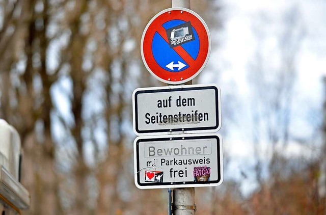 Wie stark das Anwohnerparken in Freibu...t wird, ist im Gemeinderat umstritten.  | Foto: Michael Bamberger