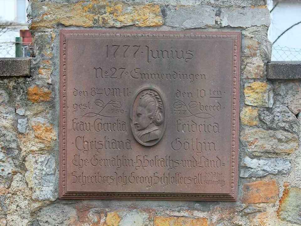 Das Grab Cornelias auf dem Alten Friedhof.  | Foto: Maya Schulz