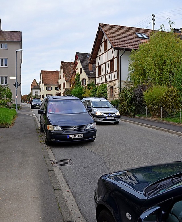 Thema im Ortschaftsrat Egringen sind die geplanten Parkbuchten.  | Foto: Victoria Langelott