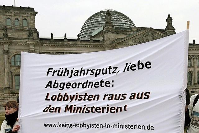 Bundestag beschliet Einfhrung eines Lobbyregisters