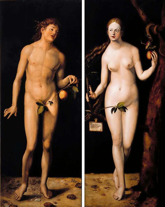 Verbotene Früchte: Adam und Eva von Albrecht Dürer (1507)  | Foto: -