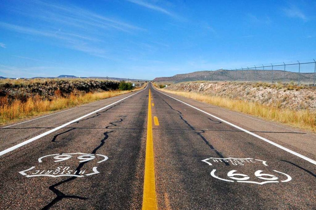 Sinnbild fr Verzweiflung, Hoffnung un...; die 1926 ins Leben gerufene Route 66  | Foto: Jens Schmitz