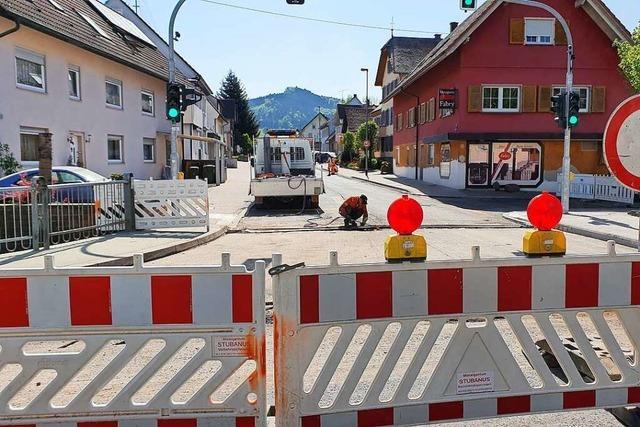 Ab dem 6. April wird die Ortsdurchfahrt Lahr-Reichenbach gesperrt