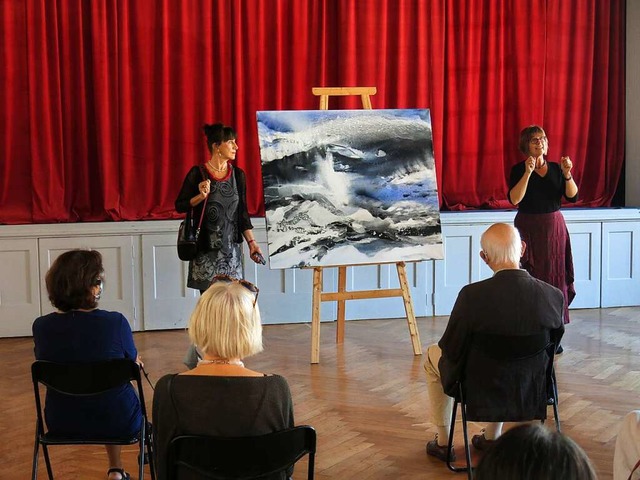 Die erfolgreichste Ausstellung des Emm...Ballsaal der Tanzschule Gutmann statt.  | Foto: Georg Vo
