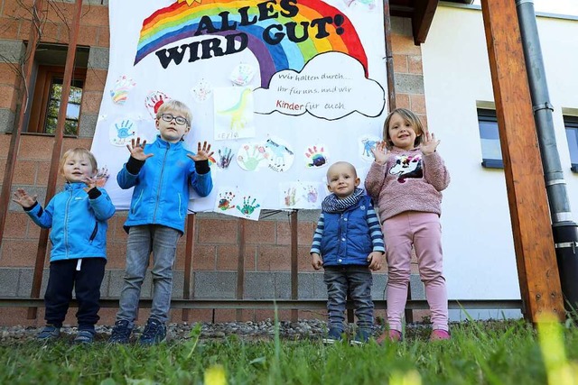 &#8222;Alles wird gut&#8220; war eine ... auf die Erstattung der Kita-Gebhren.  | Foto: Christoph Breithaupt