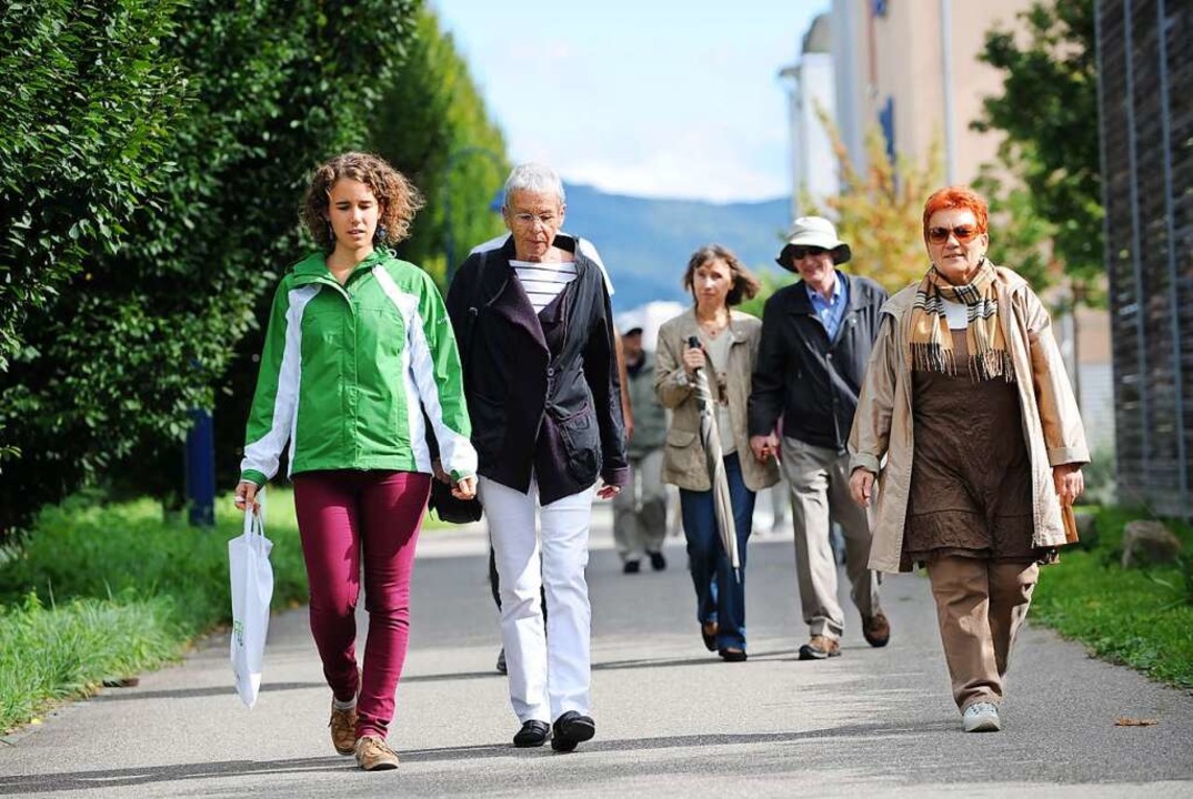 Spazieren gehen, Menschen treffen, den...das ermglicht  ein Bewegungsparcours.  | Foto: Patrick Seeger