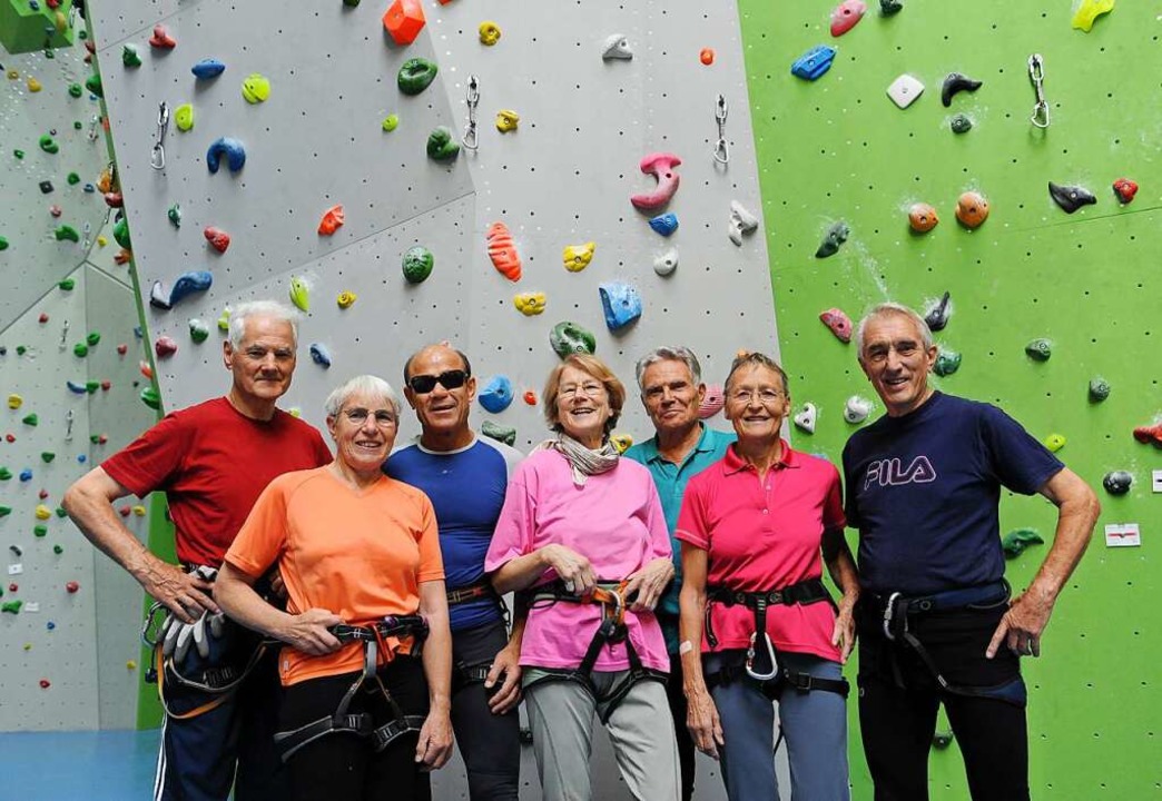 Freude an der Bewegung in der Vertikal...tschen Alpenvereins, Sektion Freiburg   | Foto: Patrick Seeger