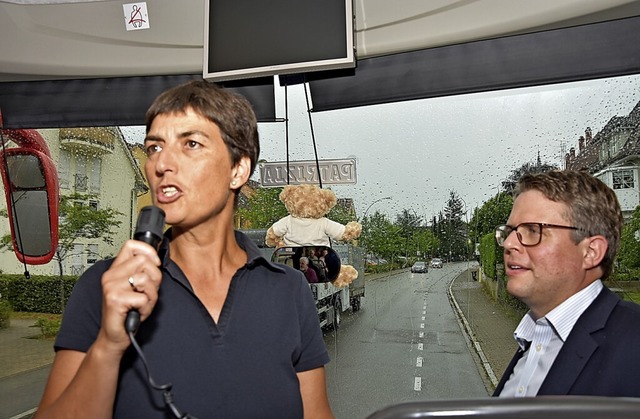 Als Ansprechpartnerin und Moderatorin,...eniorenbeauftragte Ilona Fritz-Schild.  | Foto: Heinz und Monika Vollmar