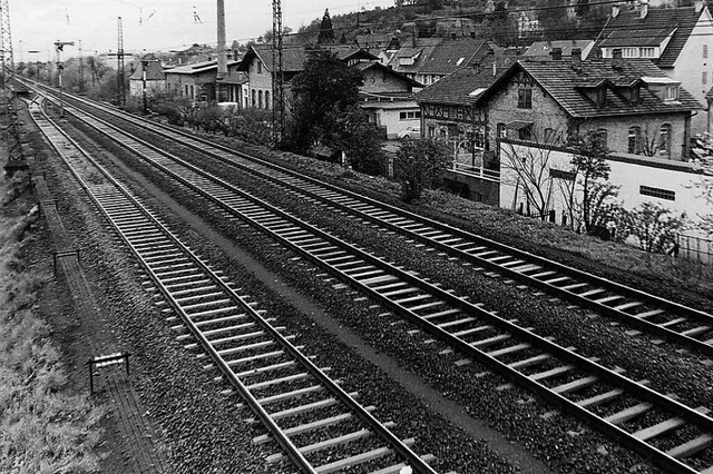 Weichen mussten damals noch hndisch gestellt werden.  | Foto: Armin E. Mller