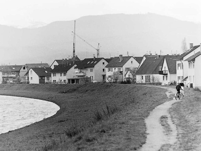 Ohne Wasserleitung wre diese Bebauung nicht mglich gewesen.  | Foto: Armin E- Mller