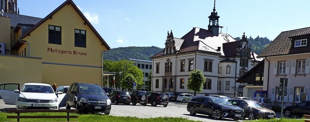 Hier soll das MTB-Gebude entstehen &#...sgrabungen durchgefhrt werden mssen.  | Foto: Sattelberger