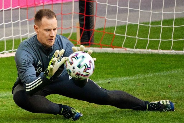 Marc-Andr ter Stegen wird gegen Nordm...m Tor der deutsche Nationalelf stehen.  | Foto: Federico Gambarini (dpa)