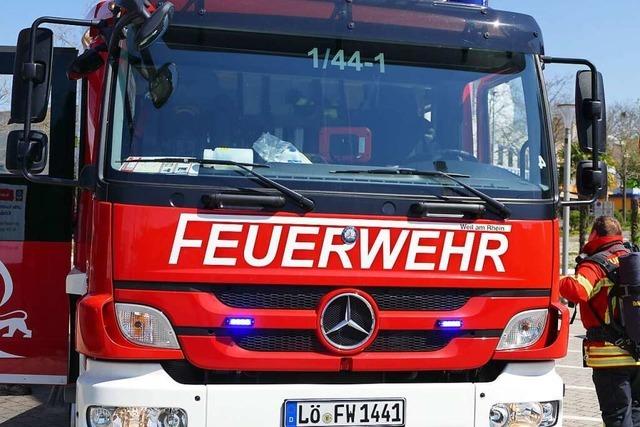 Der Flchenbrand bei Kandern ist gelscht