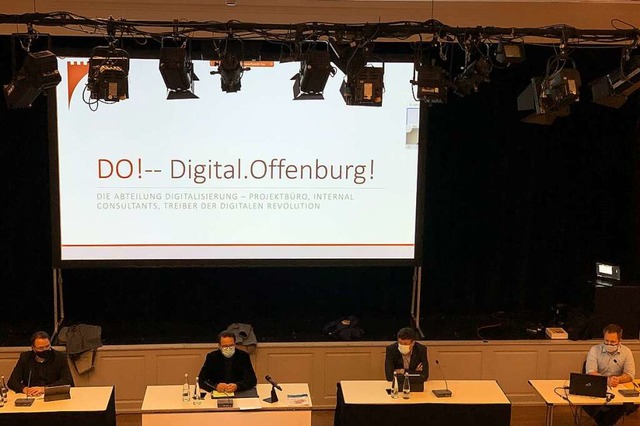 In Offenburg ist die Digitalisierung e...h fr den Rest der Ortenauer Kommunen.  | Foto: Helmut Seller