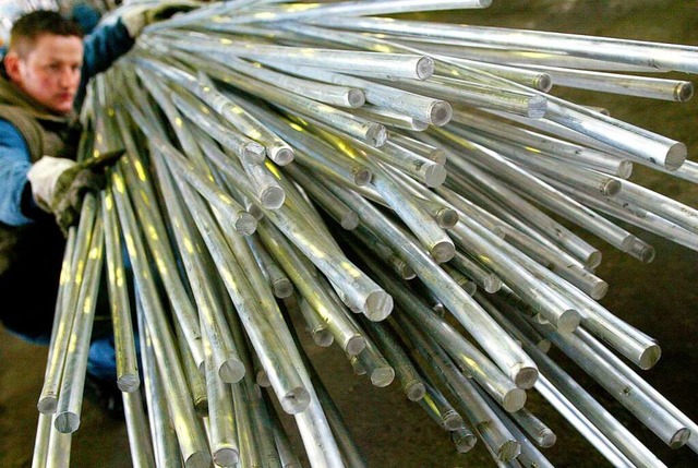 Aluminium ist wichtig fr viele Industriezweige.  | Foto: Jens Wolf