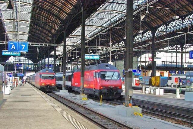 Der Basler SBB ist der grte Grenzbahnhof Europas