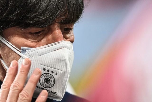 Jogi Lw nach dem 1:2 gegen Nordmazedonien.  | Foto: INA FASSBENDER (AFP)