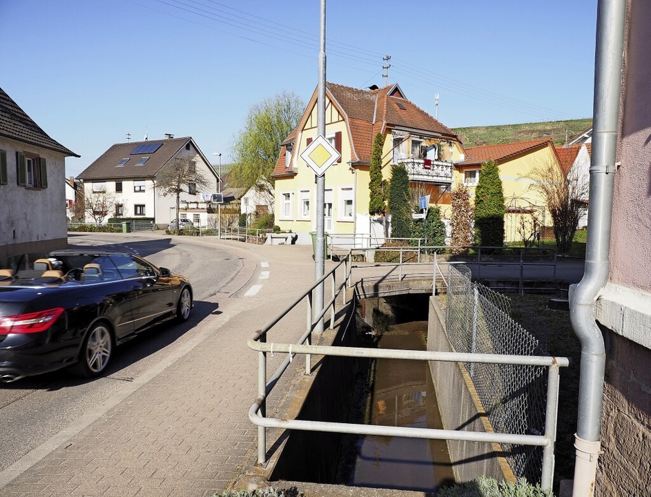 Die Gemeinde Malterdingen nimmt ihre m...ung hatte gravierende Schden ergeben.  | Foto: Michael Haberer