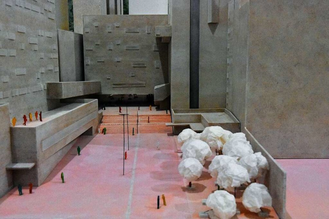 Die Ausstellung &#8222;Access for all&...e Rume in der verdichteten Stadt vor.  | Foto: Kathrin Ganter