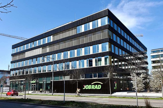 Der neue Hauptsitz der Firma Jobrad an...n-Stephan-Strae ist bereits zu klein.  | Foto: Thomas Kunz