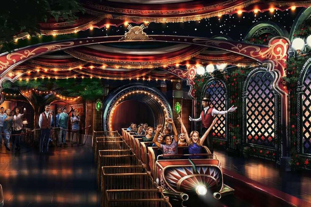 Der Eurosat-Cancan-Coaster ist ein Projekt von Mack Next.  | Foto: Europa-Park