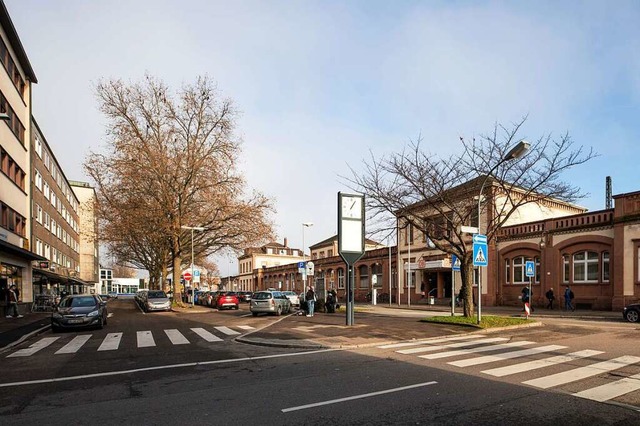 Das Bahnhofsareal in Offenburg soll attraktiver werden.  | Foto: Stadt Offenburg (Matthias Schuhmacher)