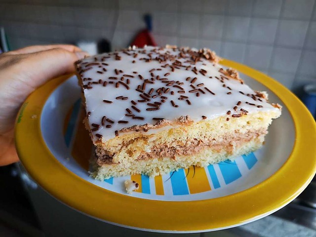 Sieht fein aus,  der geheime Kuchen.  | Foto: privat