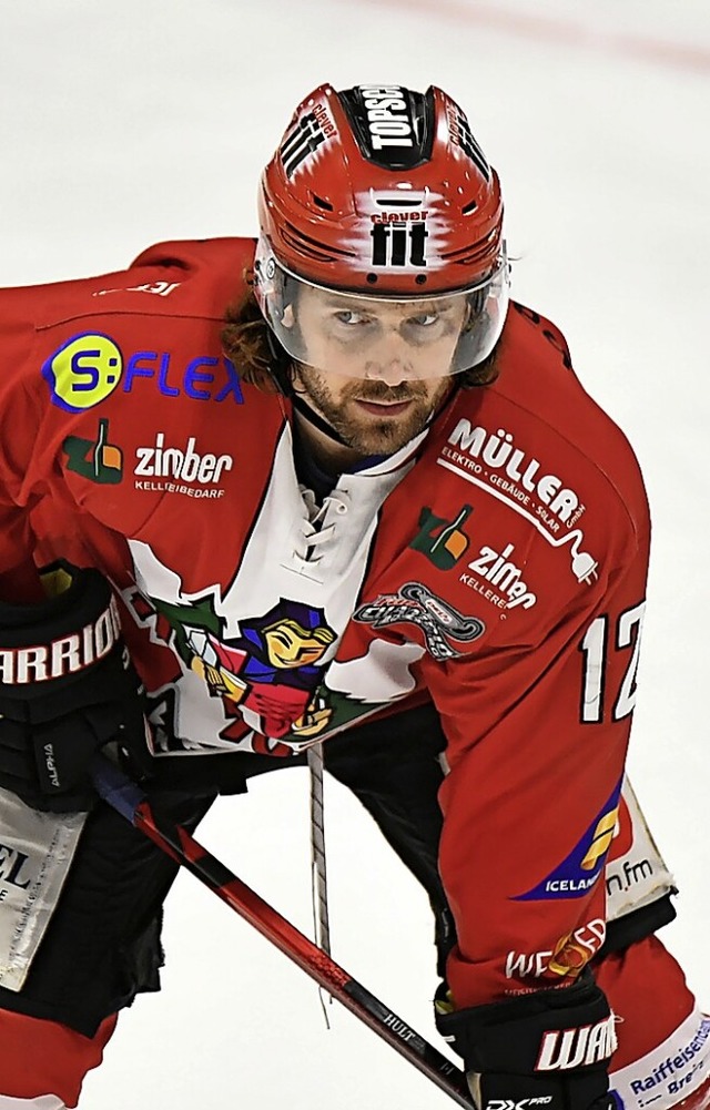 Fr EHC-Topscorer Andre Hult und sein...zt erst mal Pause bis zu den Playoffs.  | Foto: Achim Keller