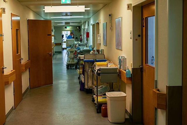 Die Intensivstation im Lrracher Krankenhaus.  | Foto: Jonas Hirt