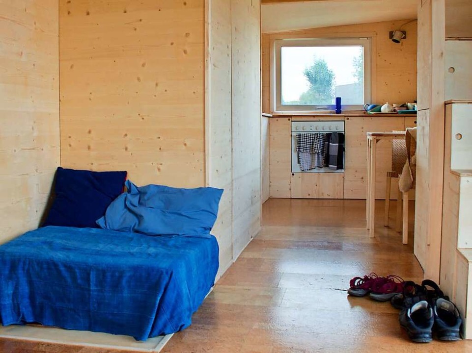 Drinnen gibt es eine Kche, Sitzecke, Bad und Schlafzimmer.  | Foto: Privat