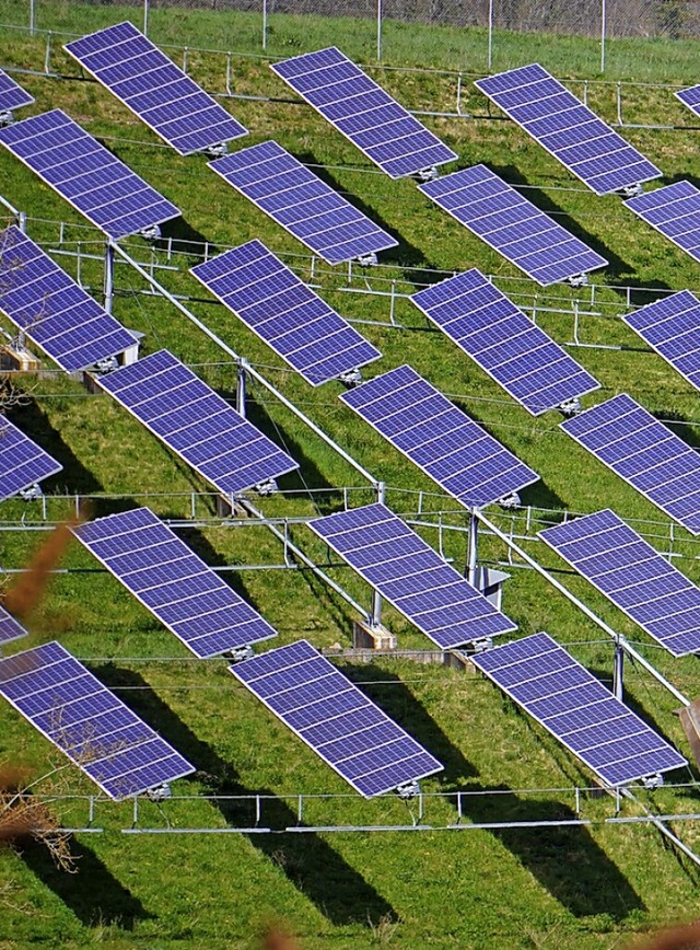 Seit 2009 ist die Photovoltaikanlage m...eponie in Waldshut-Tiengen in Betrieb.  | Foto: Gerard, Roland