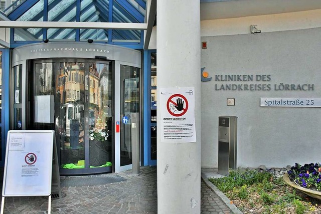 Die Kreisklinik in Lrrach  | Foto: Barbara Ruda