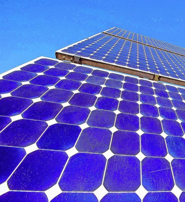 Fr die  Solarenergie hat der Mrz das Soll bererfllt.  | Foto: Soeren Stache