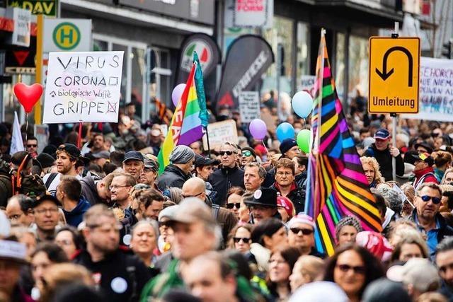 Innenminister Strobl fordert strenge Auflagen fr Corona-Proteste