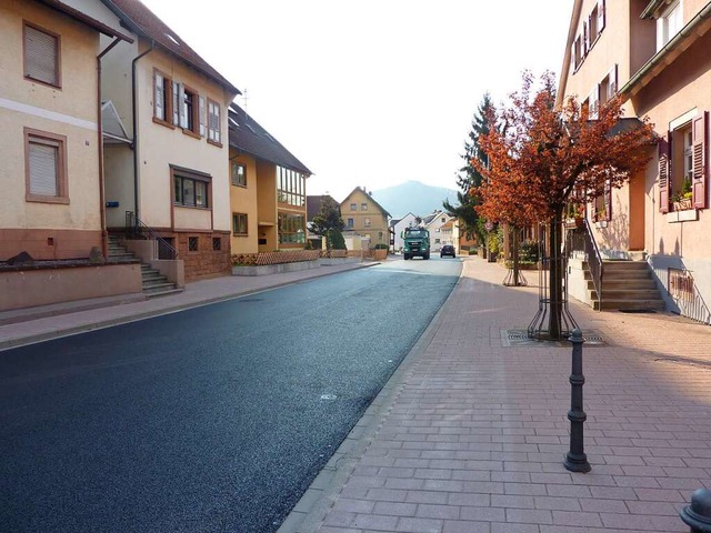 Die fertiggestellte Ortsdurchfahrt von Reichenbach  | Foto: RP Freiburg