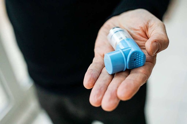 Asthma-Medikamente mit Budesonid knnen laut einer Studie  bei  Covid-19 helfen.  | Foto: Philipp von Ditfurth (dpa)
