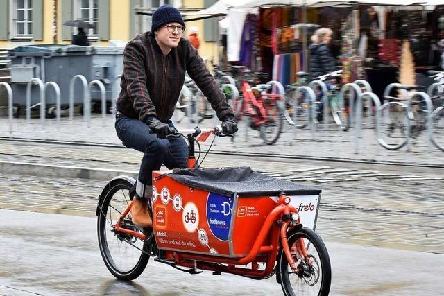 Lastenrder sind die Dickschiffe auf den Radwegen