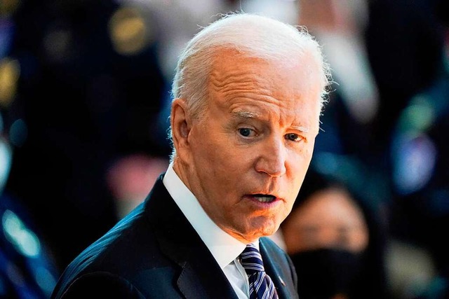 Joe Biden erweist sich bisher als sehr zupackender US-Prsident.  | Foto: J. SCOTT APPLEWHITE (AFP)