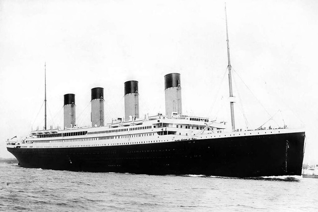 In der Nacht des 14. auf den 15. April 1912 sank das Passierschiff RMS Titanic.  | Foto: Pa