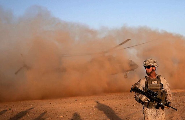 US-Soldat in Afghanistan  | Foto: Massoud Hossaini (dpa)