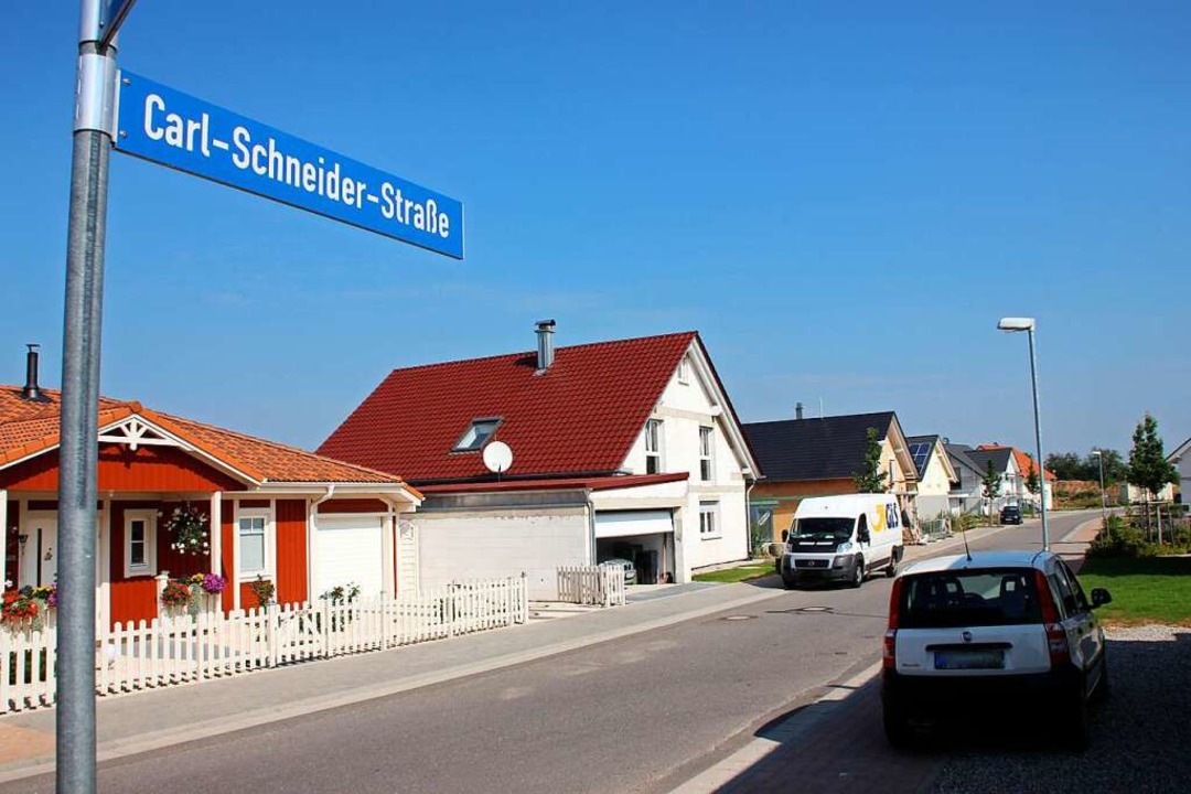 Derzeit nicht nur wegen ihres Namensge...-Straße im Baugebiet Fürstenfeld West.  | Foto: Erika Sieberts