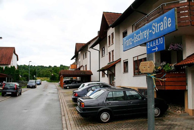 Die Franz-Gschrey-Strae im Westen von Ettenheim   | Foto: Erika Sieberts