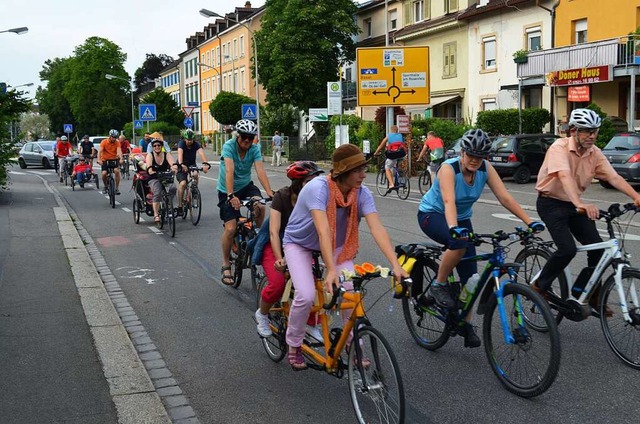 Die guten Mglichkeiten fr Radfahrer sind ein Pluspunkt im Konzept.  | Foto: Britta Wieschenkmper