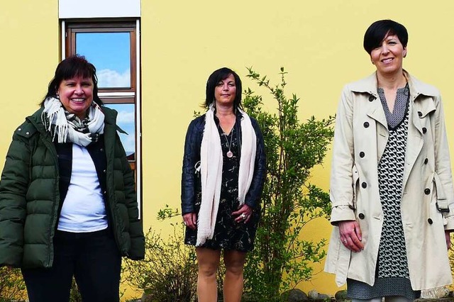 Die neuen Leiterinnen der St.-Vincenti...ks), Stefanie Rufle und Verena Knittel  | Foto: Stefan Mertlik