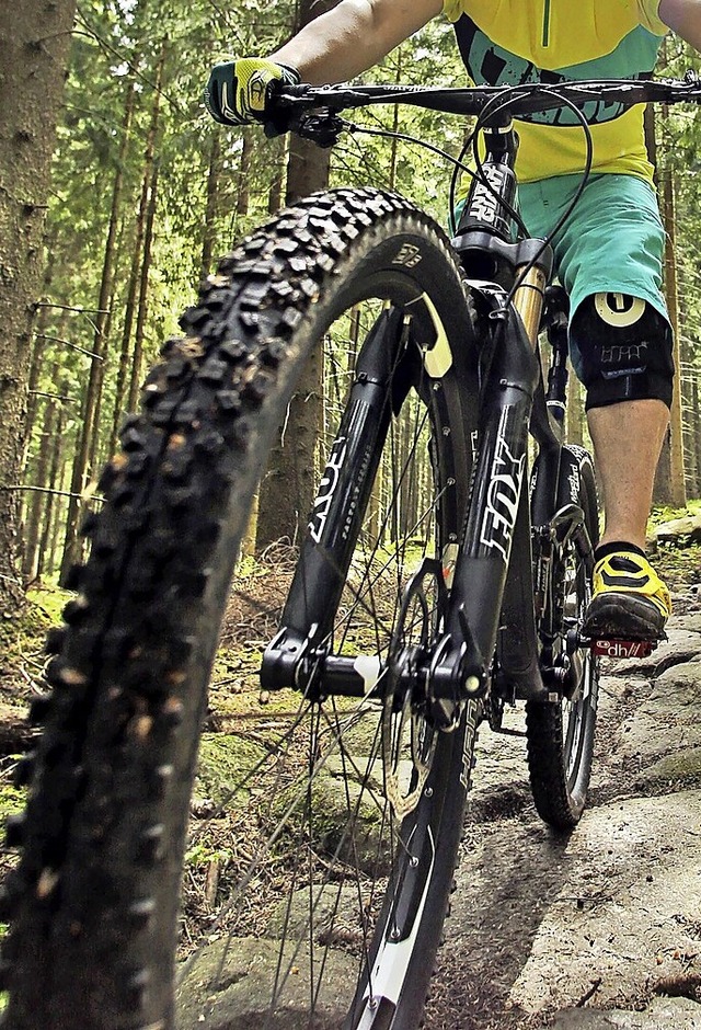 Einen Platz fr Mountainbiking wnscht der Jugendgemeinderat.  | Foto: Jan Woitas