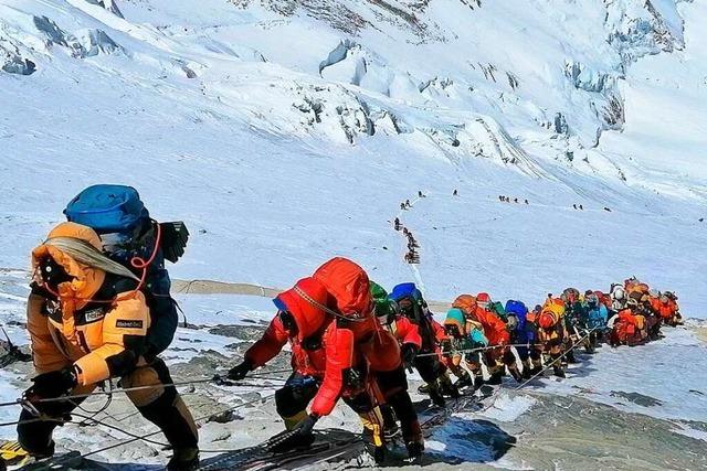 Die Abenteurer sind zurck am Mount Everest