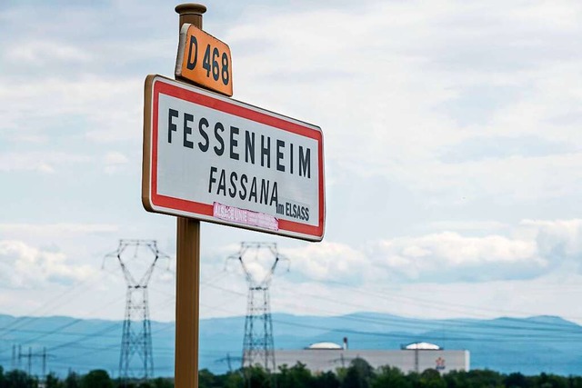 Fessenheims Zukunft soll frei von radi...s wnschen sich die deutschen Partner.  | Foto: SEBASTIEN BOZON (AFP)