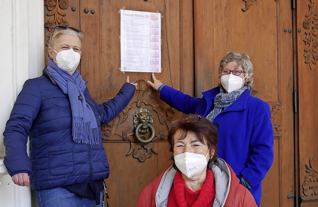 Auch in Bad Sckingen gibt es Streiter... Im Papier  werden Reformen gefordert.  | Foto: Michael Gottstein