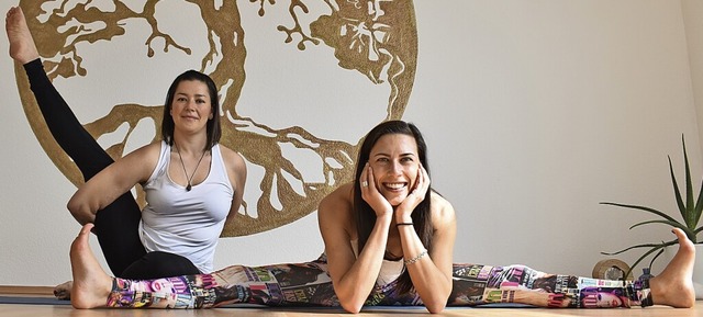 Ein neues Yoga-Studio haben Ina Teresc...a Hebeisen in Bad Sckingen erffnet.   | Foto: Hrvoje Miloslavic