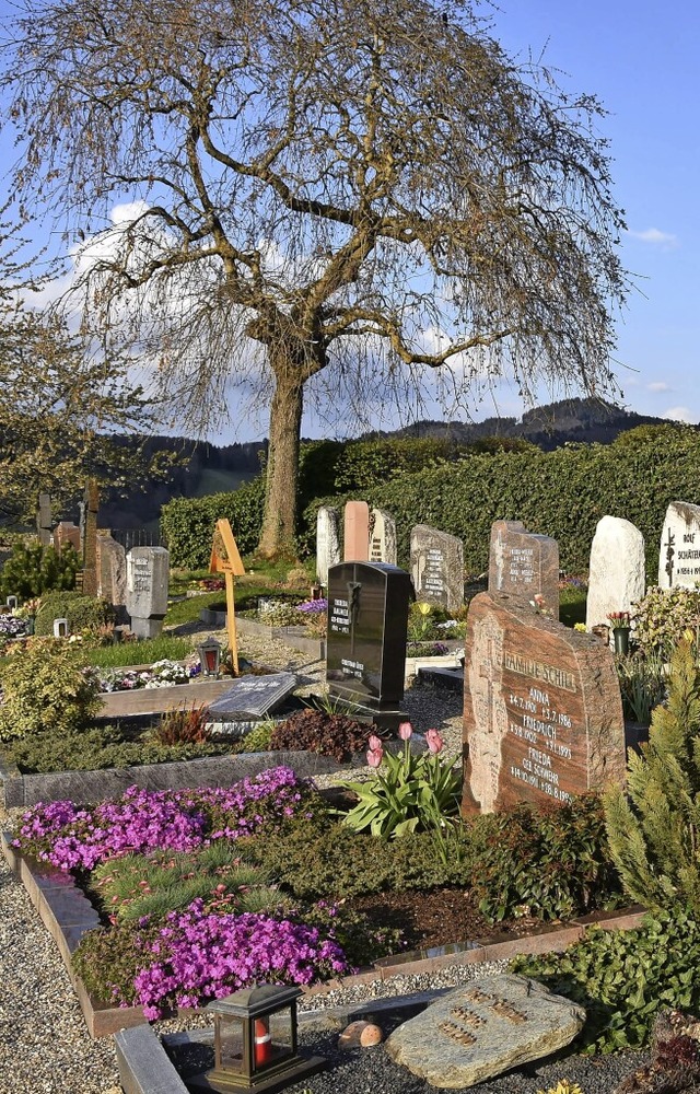 Der Friedhof in  Heuweiler soll umgestaltet werden.  | Foto: Andrea Steinhart
